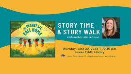 Story Time and Story Walk with Aimee Isaac