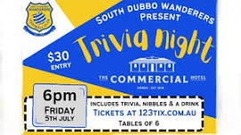 South Dubbo Wanderers Trivia Night 2024