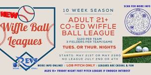 Wiffle Ball Friday Night Fast Pitch Start Date (6 weeks long)