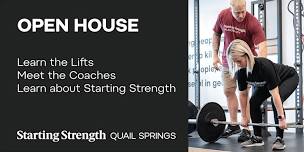 Open House + Coaching Demonstration at Starting Strength Quail Springs