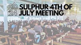 2024 Sulphur 4th of July Meeting