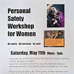 Personal Safety Workshop for Women