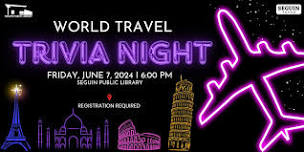 World Travel Trivia Night