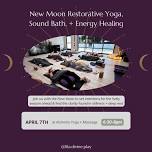 New Moon Restorative Yoga + Sound Bath