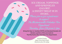 Standard Sweets Fundraiser - Proceeds Benefit MVFD