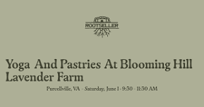 Yoga and Pastries at Blooming Hill Lavender Farm