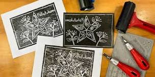 Matariki Linocut Printmaking Workshop