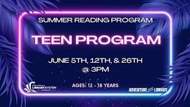 Summer Reading: Teen Program