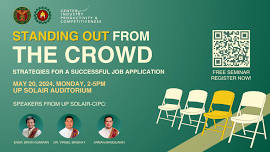 Standing Out From the Crowd: Strategies for a Successful Job Application (Free Seminar)