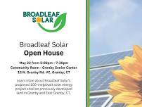 Broadleaf Solar Open House