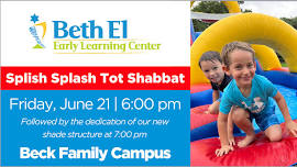 Splish Splash Tot Shabbat and Shade Structure Dedication