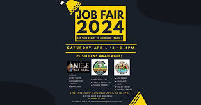 JOB FAIR - MULE, MINI-GOLF, TUBING