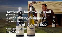 Wine Tasting & Dinner with Anthony Hamilton Russell