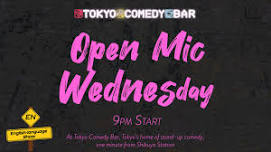 Comedy Open Mic in Shibuya (English)