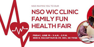 NSO WIC Clinic Family Fun Health Fair