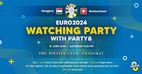 Euro2024 Opening Day Watching Party With Party8!