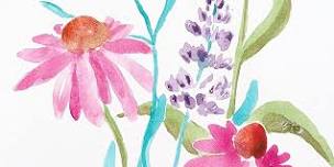 Watercolor Flowers with Gallery Artist Erin Kent