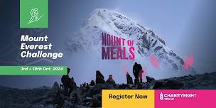 Mount of Meals Everest Base Camp Challenge October 2024