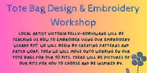 Tote Bag Design & Embroidery Workshop