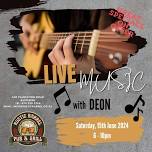 LIVE MUSIC WITH DEON