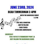 Concert day with Beau Timmerman