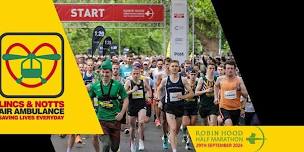 Robin Hood Half Marathon 2024 for Lincs & Notts Air Ambulance - Band A