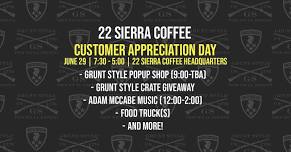 Customer Appreciation Day / Grunt Style Popup