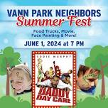 Vann Park Neighbors Summer Fest