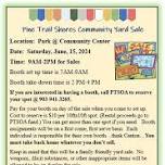 Pine Trail Shores Community Garage Sale