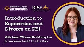 Introduction to Separation and Divorce on PEI