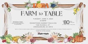 DORA FARM TO TABLE