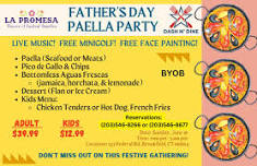 Father's Day Paella Party at La Promesa Patio!