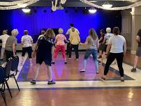 Line dance lessons aka exercise at the Franco Center