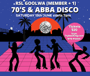 Goolwa RSL (Member + 1)   70's & Abba Disco