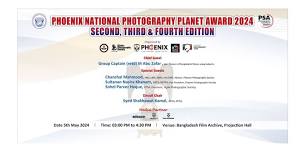 PHOENIX NATIONAL PHOTOGRAPHY PLANET AWARD - 2ND 3RD & 4TH EDITION 2024