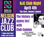 The History of Gypsy Jazz with Club Camion