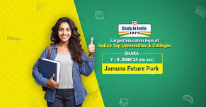 Study in India Expo 2024-Dhaka (Bangladesh)