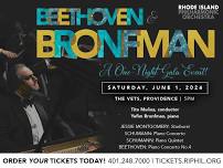 Beethoven & Bronfman: A One Night Gala Event!