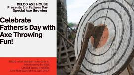 Fathers Day Axe Throwing Event