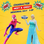 Meet Spider-Man and Elsa