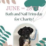 Charity Bath and Nail Trim Day