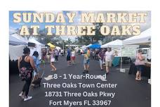 Friends of Koreshan Sunday Market at Three Oaks Town Center