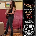 Samantha Press at Dig Deep Brewing Co