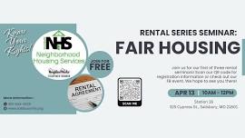 Rental Series Seminar #1 - Fair Housing