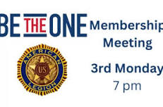 American Legion Post 182 Membership Meeting