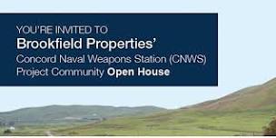 Brookfield Properties CNWS Reuse Project Community Open House