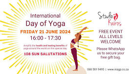 International Day of Yoga Free Class