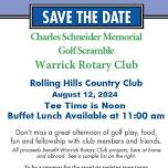 Warrick Rotary - Charles Schneider Memorial Golf Scramble