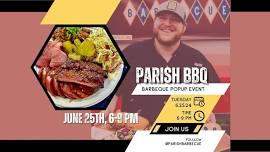 Parish Barbecue Pop-Up at Slackers Brewing Co!