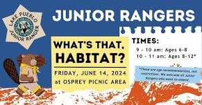 Junior Rangers: What's That, Habitat?